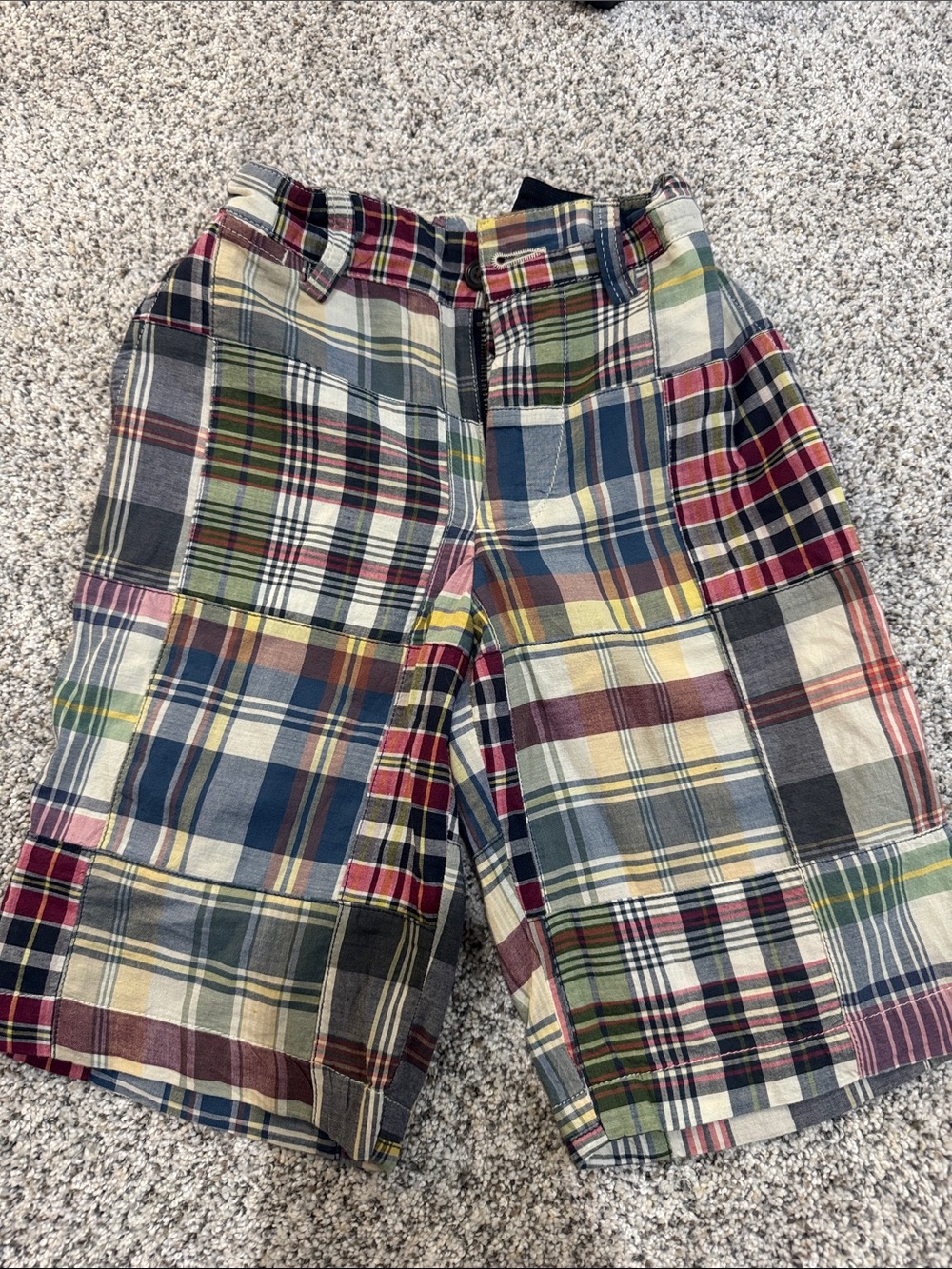 Polo by Ralph Lauren Multicolor Patchwork Plaid Shorts